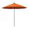 California Umbrella 9' Black Aluminum Market Patio Umbrella, Sunbrella Tuscan 194061335277 - alternate 1